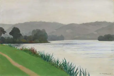 Bord De Seine A Tournedos Effet Gris 1921