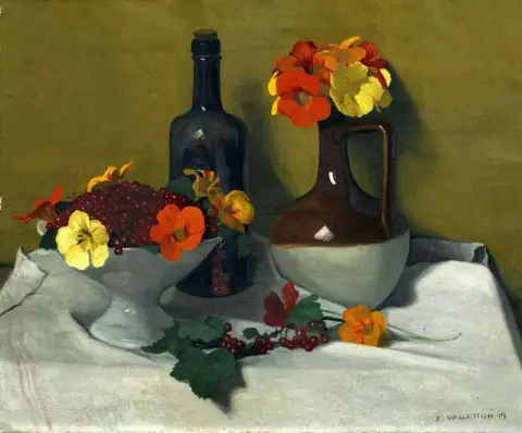 Groseilles Et Capucines 1919