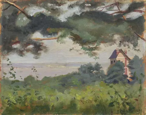 Honfleur Vue Sur L Estuaire - Environs D Honfleur 1910