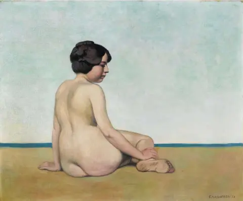 Petite Baigneuse Assise Sur Le Sable 1911