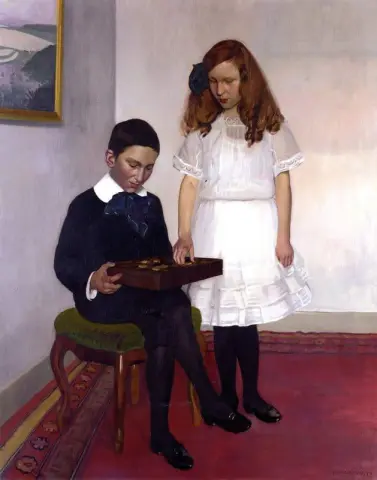 The Children Of Hans And Lisa Hahnloser 1912