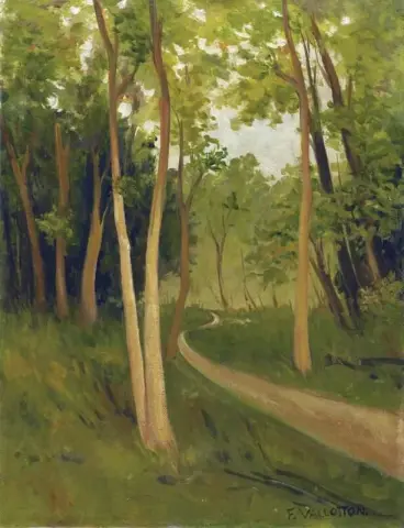Track In The Bois De Boulogne