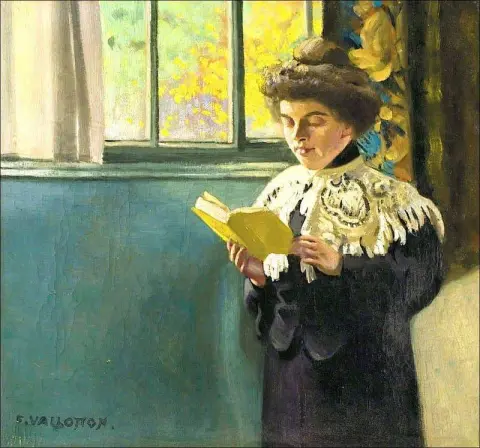 Woman Reading At The Window