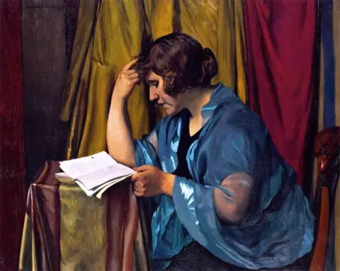 Young Lady Reading 1923