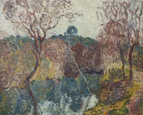 Langs de rivier
