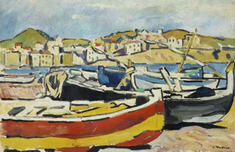 Boten in Banyuls ca. 1927