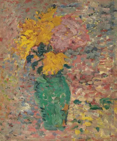 Boeket bloemen ca. 1895