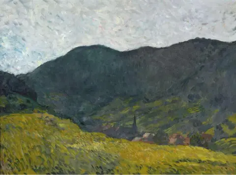 山谷里的村庄 1900