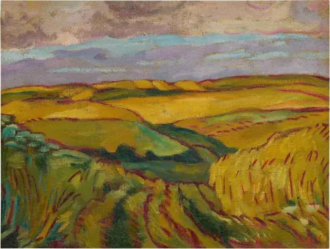 《Les Bles》在诺曼底，约 1917 年