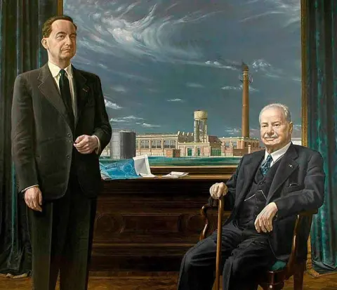 Dubbelportret Van De Heren Van Den Bergh 1954