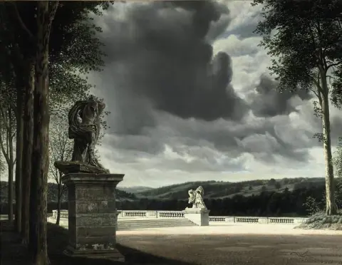 Sceaux Park 1952