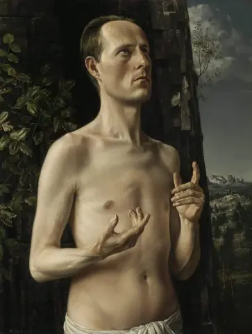 Zelfportret Als Johannes 1937-38