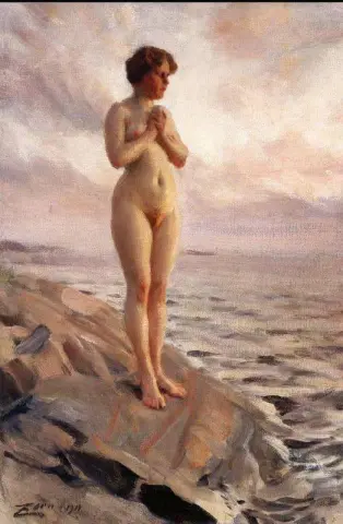 Женская обнаженная 1910