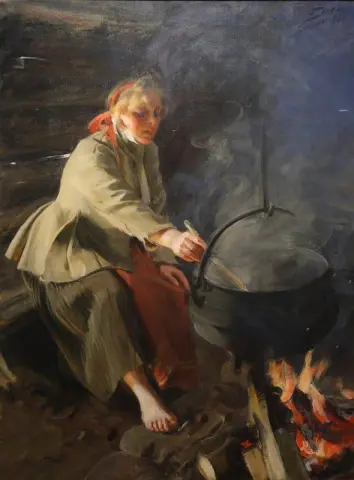 В кухне