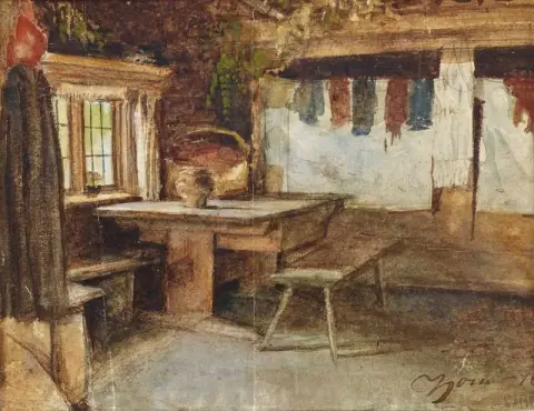 Интерьер Ав Морастуги 1878 г.